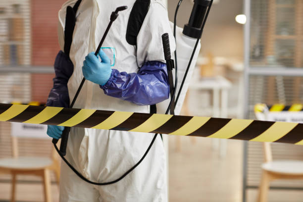 Professional Crime Scene Cleanup technician working in Quogue, NY